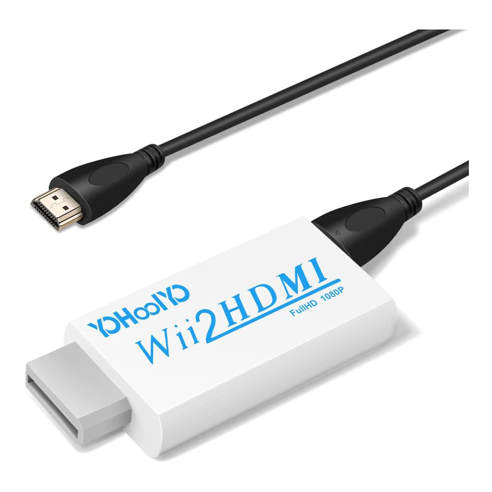 Adaptador Wii A Hdmi Y Audio 3.5Mm 720P 1080P Conectala Wii Por Cable Hdmi