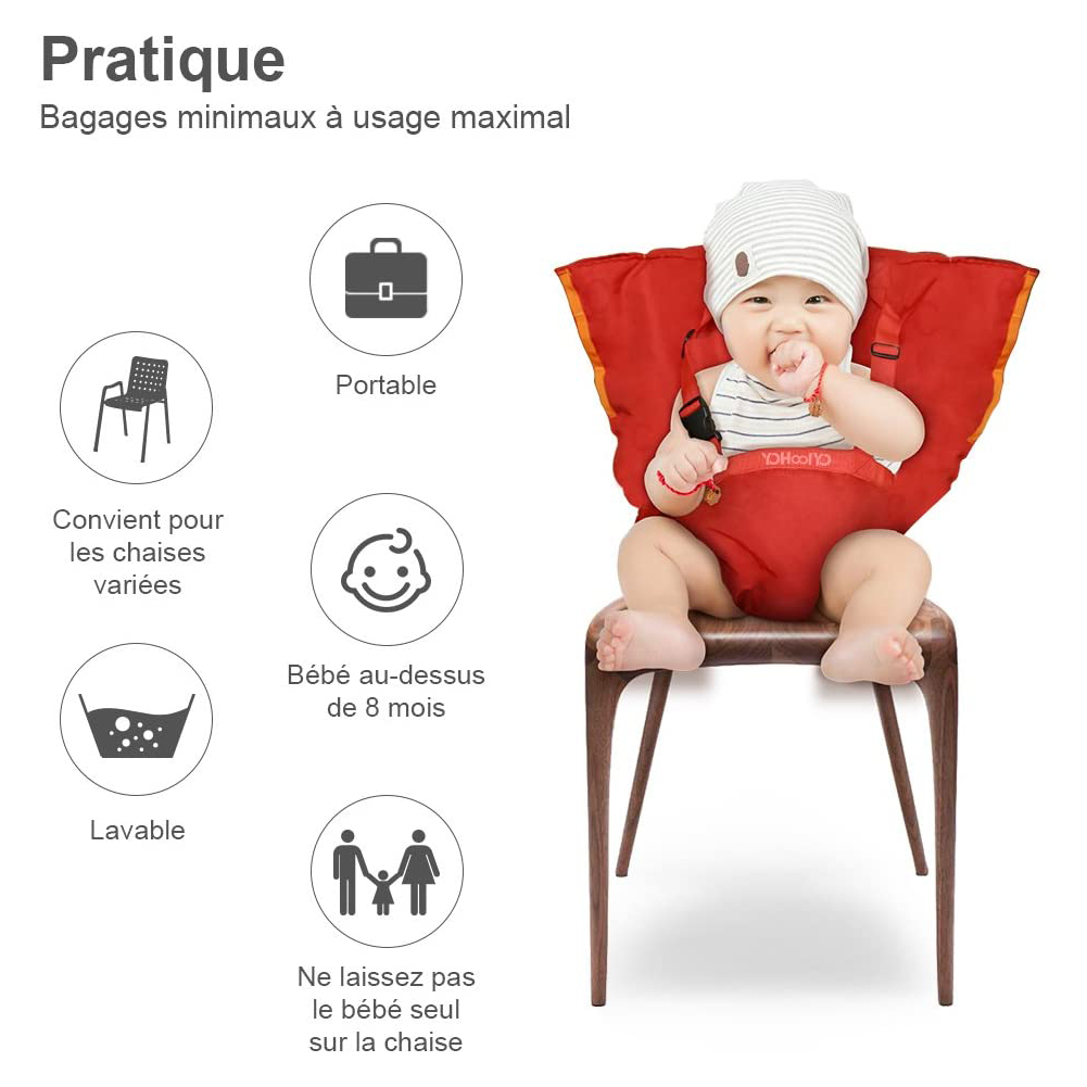 CHAISE BÉBÉ NOMADE | BABY TRAVEL CHAIR™