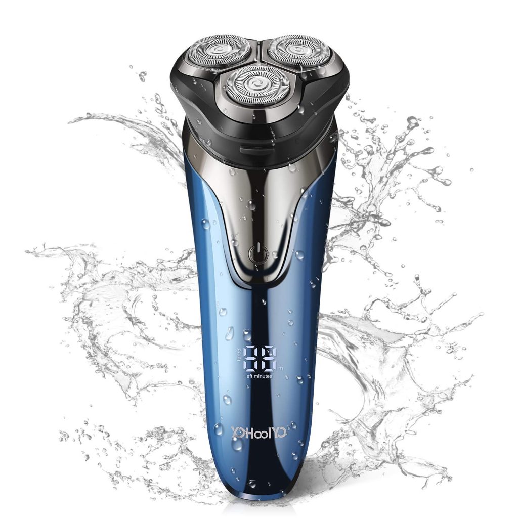 YOHOOLYO Electric Razor for Men Shavers for Men Rotary Shaver Razor Wet
